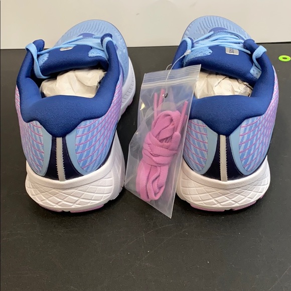 NEW SAUCONY RIDE ISO SNEAKER BLUE NAVY PURPLE 9.5M - Picture 4 of 6